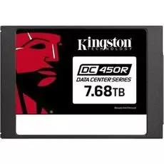 Накопитель SSD 2.5'' Kingston SEDC450R/7680G 7.68TB DC450R SATA 6Gb/s 3D TLC 560/504MB/s IOPs 99K/19K MTBF 2M