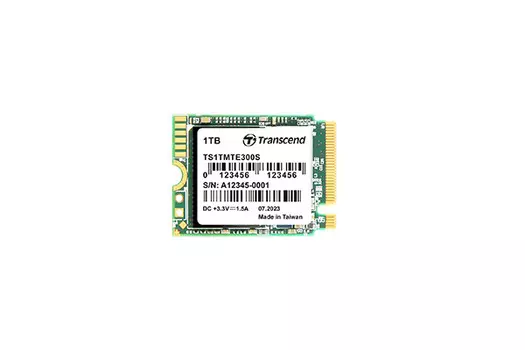 Накопитель SSD M.2 2230 Transcend TS1TMTE300S 1TB, 2000/1650MB/s, 400 TBW, MTBF 2M