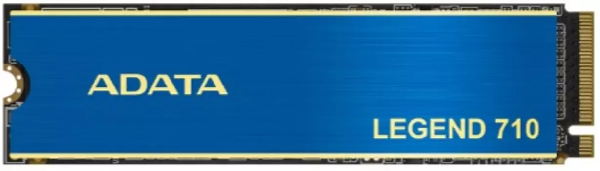 Накопитель SSD M.2 2280 ADATA ALEG-710-1TCS LEGEND 710 1TB PCIe 3.0 x4 NVMe 1.4 3D NAND TLC 2400/1800MB/s IOPS 180K/150K TBW 260 DWPD 0.23 with Heat S