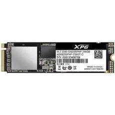 Накопитель SSD M.2 2280 ADATA ASX8200PNP-256GT-C XPG SX8200 Pro 256GB PCIe Gen3x4 TLC 3350/1150MB/s IOPS 220K/290K MTBF 2M