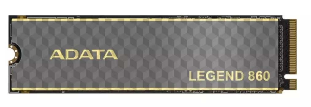 Накопитель SSD M.2 2280 ADATA LEGEND 860 SLEG-860-2000GCS 2TB, 6000/5000MBs, TBW 640, MTBF 2M