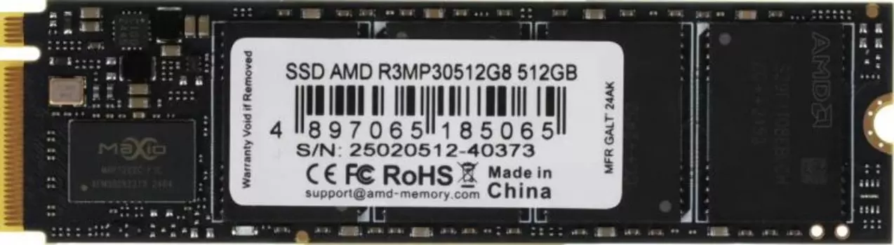 Накопитель SSD M.2 2280 AMD R3MP30512G8 512GB