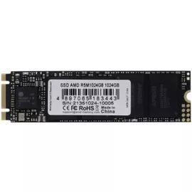 Накопитель SSD M.2 2280 AMD R5M1024G8 Radeon R5 1TB SATA 6Gb/s 3D NAND TLC 557/481MB/s 300TBW RTL