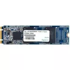 Накопитель SSD M.2 2280 Apacer AP128GPPSS80-R 128GB SATA 6Gb/s 3D TLC 550/465MB/s IOPS 65K/81K MTBF 2M 0.75DWPD RTL