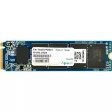 Накопитель SSD M.2 2280 Apacer AP256GPP3480-R PP3480 256GB PCIe Gen3x4 3D TLC 2300/1200MB/s IOPS 150K/240K MTBF 2M RTL
