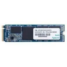 Накопитель SSD M.2 2280 Apacer AP480GAS2280P4-1 AS2280P4 480GB PCI-E 3.0 x4 3200/2000MBs 3D TLC NVMe 1.3 MTBF 1.5M