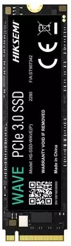 Накопитель SSD M.2 2280 HIKVISION HS-SSD-WAVE(P) 256G HIKSEMI 256GB PCI-E 3.0 x4 3D NAND 2280/1800MB/s IOPS 90K/320K TBW 100 MTBF 1.5M