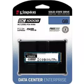 Накопитель SSD M.2 2280 Kingston SEDC1000BM8/960G DC1000B, for Enterprise, 960GB, PCIe NVMe 3.0 x4, 925/3400MB/s, 3D TLC