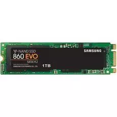 Накопитель SSD M.2 2280 Samsung MZ-N6E1T0BW 860 EVO 1TB MLC 3D V-NAND SATA 6Gb/s 550/520MB/s97K/88K