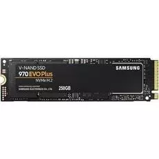 Накопитель SSD M.2 2280 Samsung MZ-V7S250BW 970 EVO Plus 250GB MLC PCIe Gen 3.0 x4 NVMe 3500/2300MB/s 250K/550K IOPS MTBF 1.5M