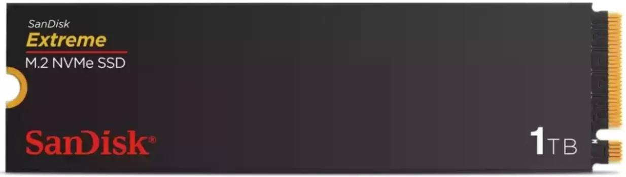Накопитель SSD M.2 2280 SanDisk SDSSDX3N-1T00-G26 1TB, 5150/4900MB/s, 600 TBW