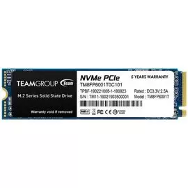 Накопитель SSD M.2 2280 Team Group TM8FP6001T0C101 MP33 1TB PCIe Gen3x4 with NVMe 3D SLC 1800/1500MB/s IOPS 220K/200K MTBF 1.5M RTL