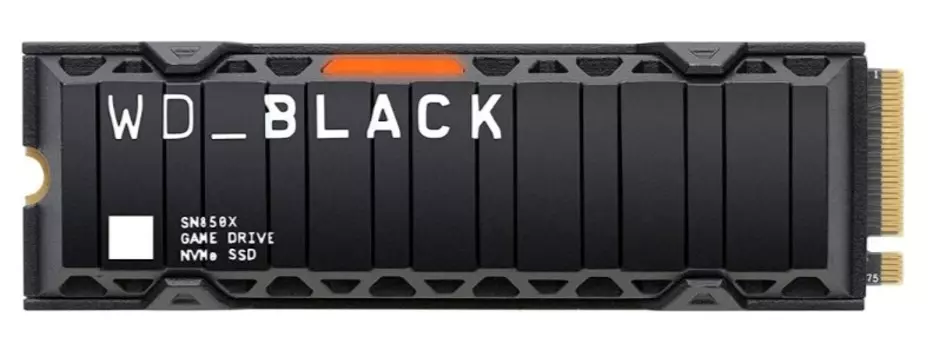 Накопитель SSD M.2 2280 Western Digital SN850X 1TB, 7300/6300MB/s, IOPs 800K/1.1M, 600 TBW