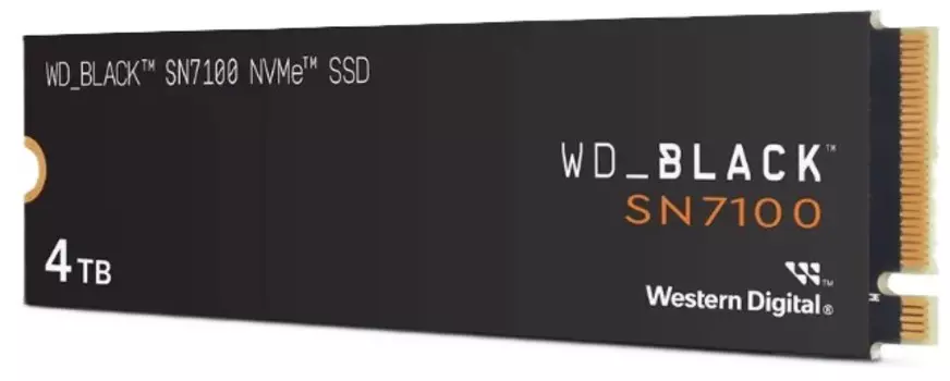 Накопитель SSD M.2 2280 Western Digital SN7100 WDS400T4B0E 4TB, 5500/5000MB/s, TBW 1200