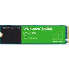 Накопитель SSD M.2 2280 Western Digital WDS960G2G0C WD Green SN350 960GB PCI-E Gen 3 x4 TLC 2400/1900MB/s IOPS 340K/380K MTTF 1M