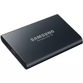 Накопитель SSD USB 3.1 Samsung MU-PA1T0B/WW 1.8" 1TB T5 External Type-C TLC V-NAND 540Mbs Black Retail