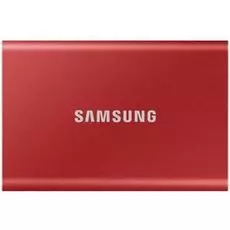 Накопитель SSD USB 3.2 Samsung MU-PC500R/WW внешний T7 Touch 500GB USB Type-C 1000/1050MB/s Red