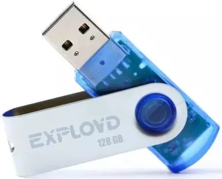 Накопитель USB 2.0 128GB Exployd EX-128GB-530-Blue 530 синий