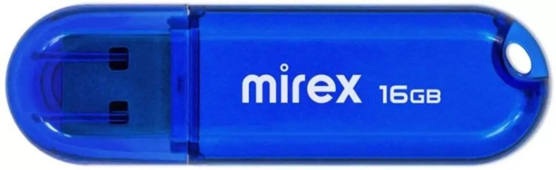 Накопитель USB 2.0 16GB Mirex Candy синий