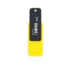 Накопитель USB 2.0 16GB Mirex CITY 13600-FMUCYL16 USB 16GB Mirex CITY жёлтый (ecopack)