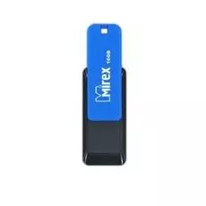 Накопитель USB 2.0 16GB Mirex CITY 13600-FMUCIB16 USB 16GB Mirex CITY синий (ecopack)