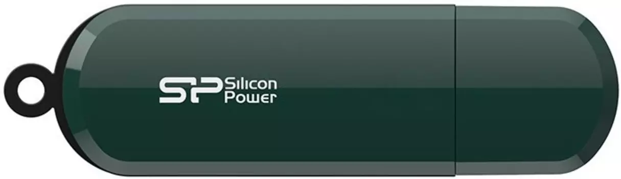 Накопитель USB 2.0 16GB Silicon Power SP016GBUF2320V1N LuxMini 320, зеленый