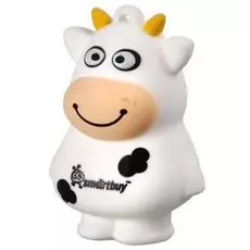 Накопитель USB 2.0 16GB SmartBuy SB16GBCow Cow белый