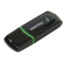 Накопитель USB 2.0 16GB SmartBuy SB16GBPN-K Paean черный