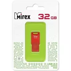 Накопитель USB 2.0 32GB Mirex MARIO 13600-FMUMAR32 красный (ecopack)