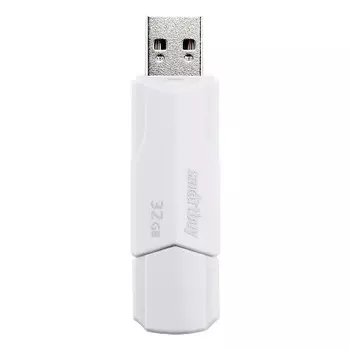 Накопитель USB 2.0 32GB SmartBuy SB32GBCLU-W Clue, белый