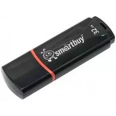 Накопитель USB 2.0 32GB SmartBuy SB32GBCRW-K Crown черный