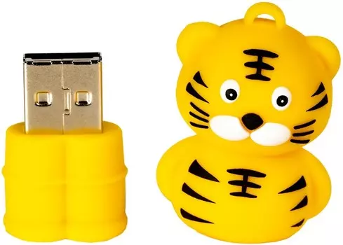 Накопитель USB 2.0 32GB SmartBuy SB32GBTIGERW Wild series Тигр