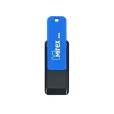 Накопитель USB 2.0 4GB Mirex CITY 13600-FMUCIB04 синий (ecopack)