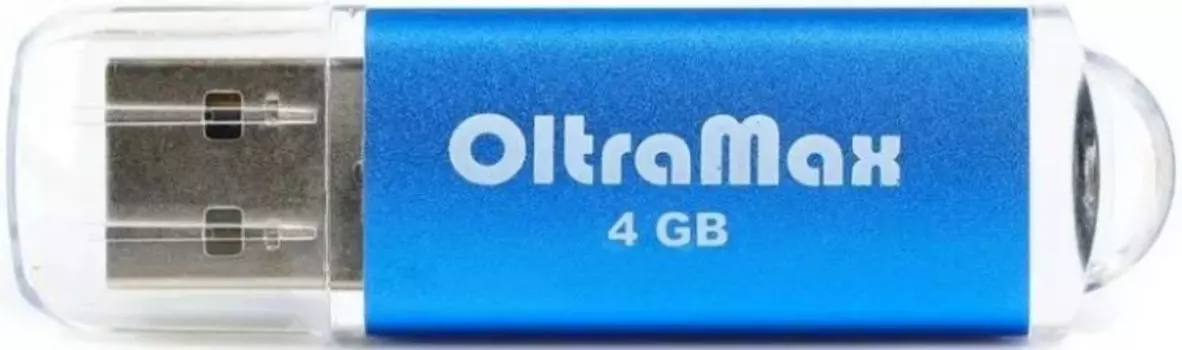 Накопитель USB 2.0 4GB OltraMax OM004GB30-Bl 30 синий