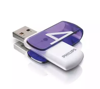 Накопитель USB 2.0 4GB Philips FM04FD05B/97 VIVID2.0