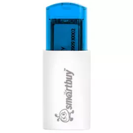Накопитель USB 2.0 4GB SmartBuy SB4GBCL-B SB4GBCL-B Click синий/черный