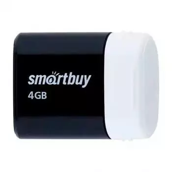 Накопитель USB 2.0 4GB SmartBuy SB4GBLara-K Lara чёрный