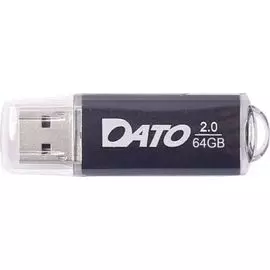 Накопитель USB 2.0 64GB Dato DS7012K-64G черный