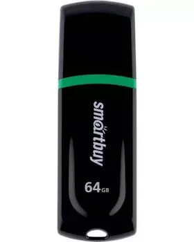 Накопитель USB 2.0 64GB SmartBuy SB64GBPN-K Paean чёрный