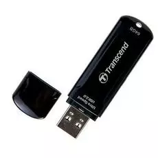 Накопитель USB 2.0 64GB Transcend JetFlash 600 TS64GJF600 черный