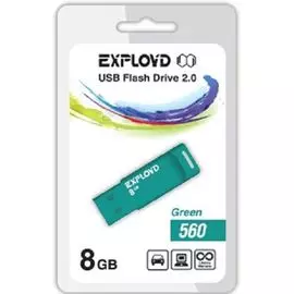 Накопитель USB 2.0 8GB Exployd 560