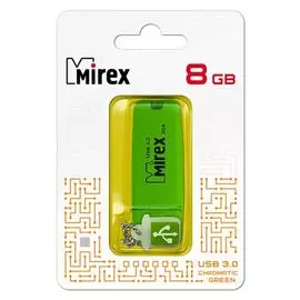 Накопитель USB 3.0 8GB Mirex Chromatic 13600-FM3CGN08 зеленый