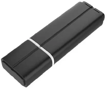 Накопитель USB 2.0 8GB OEM NTU201U2008GBK с колпачком, черный, под нанесение