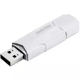 Накопитель USB 2.0 8GB SmartBuy SB8GBCLU-W Clue series, белый