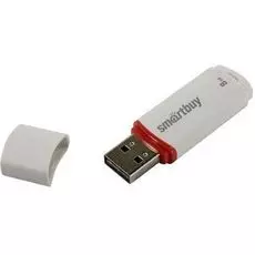 Накопитель USB 2.0 8GB SmartBuy SB8GBCRW-W_С