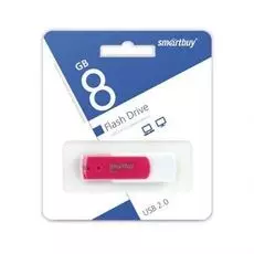 Накопитель USB 2.0 8GB SmartBuy SB8GBDP Diamond розовый