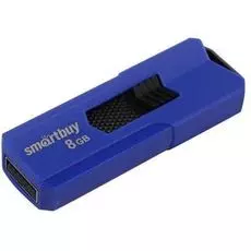 Накопитель USB 2.0 8GB SmartBuy SB8GBST-B Stream голубой