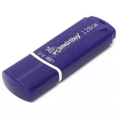 Накопитель USB 3.0 128GB SmartBuy SB128GBCRW-Bl Crown синий
