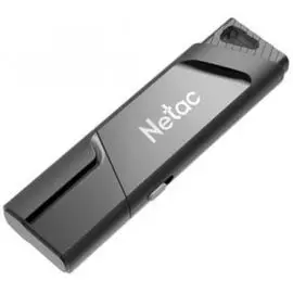 Накопитель USB 3.0 16GB Netac NT03U336S-016G-30BK U336S, пластиковый с защитой от записи