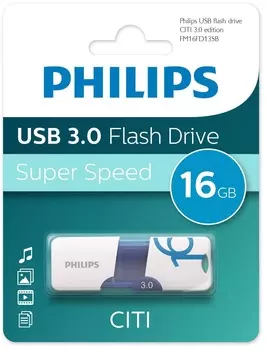 Накопитель USB 3.0 16GB Philips FM16FD135B/97 CITI